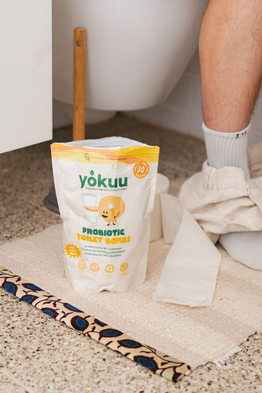 Probiotic toilet cleaner: what stays behind after you flush